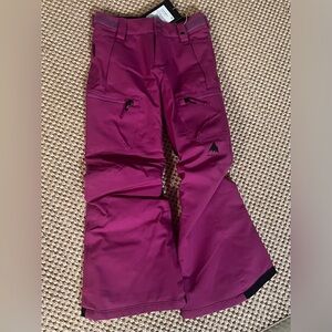 Burton Kids' Pink Snow Pants